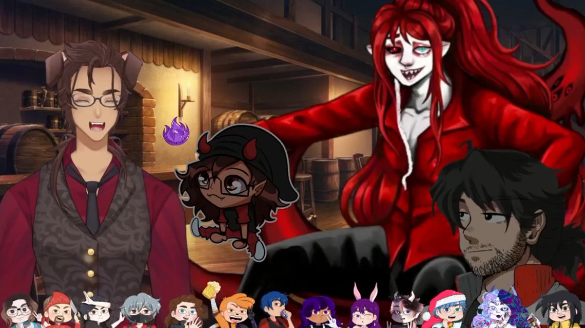 Como que hoy fue noche roja. Fue muy divertido tener a <a href="/RoddyDoodles/">RoddyDoodles ❤️</a>  <a href="/Anged_VT/">Anged VT(LECTURAS DE TAROT)</a>  <a href="/jilbgm/">JilBGM</a>  y ver el estreno del modelo de <a href="/Azivek_UwU/">Azivek </a> ! Gracias por venir! 
#Vtuber  #JustChatting #OpenBar