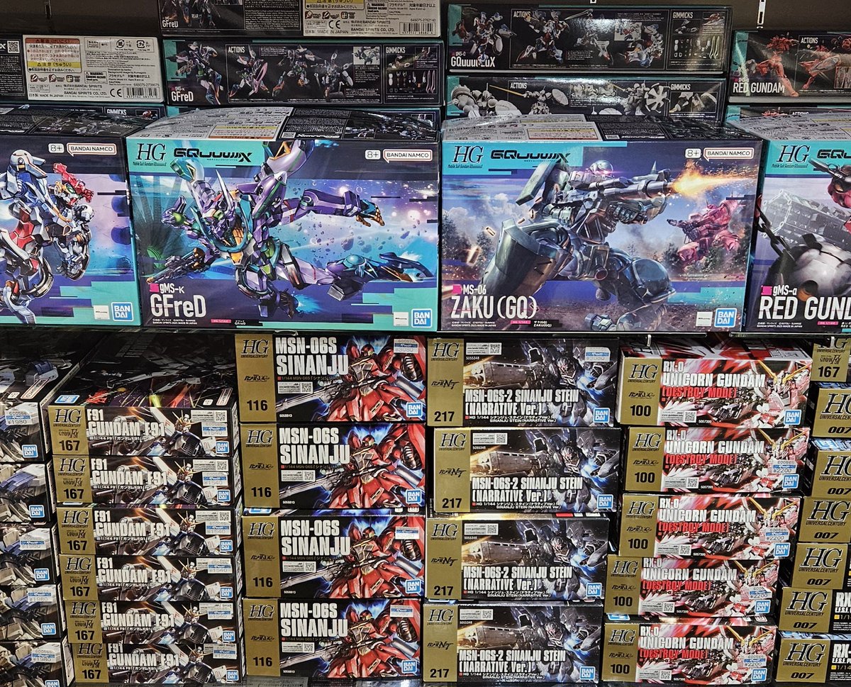 5階売場で販売中📢 #バンダイスピリッツ #プラモデル 「HGUC 1/144