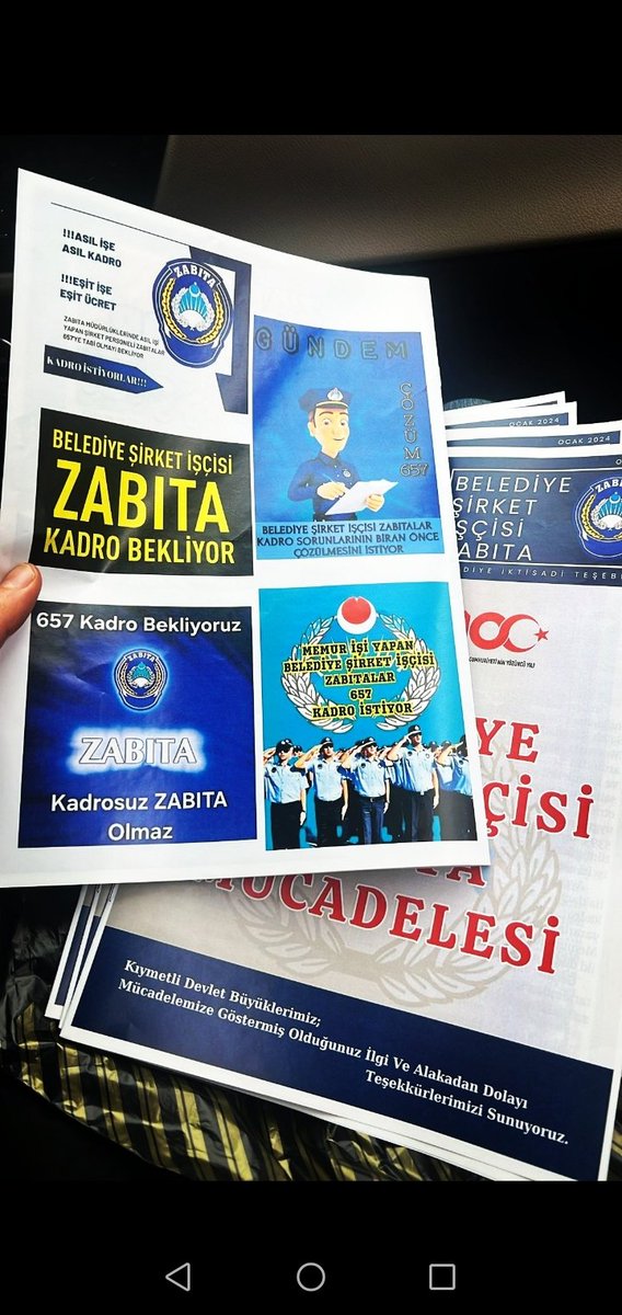 <a href="/ramazancan0071/">Ramazan CAN🇹🇷</a> <a href="/RTErdogan/">Recep Tayyip Erdoğan</a> Belediye şirket işcisi zabıtlara 657 memur kadrosu istiyoruz
<a href="/RTErdogan/">Recep Tayyip Erdoğan</a> <a href="/isikhanvedat/">Prof. Dr. Vedat Işıkhan</a> <a href="/dbdevletbahceli/">Devlet Bahçeli</a> <a href="/Akparti/">AK Parti</a> <a href="/MhpTbmmGrubu/">MHP TBMM Grubu #MHP</a>