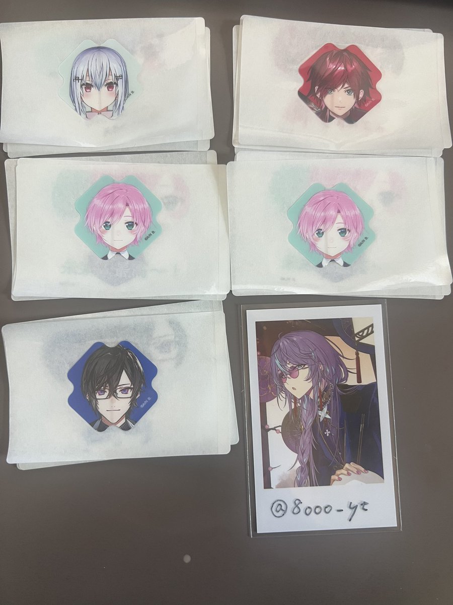 8ooo_yt's tweet photo. 【交換】にじさんじ チャームエイドCharmAid 

譲→ 画像参照

求→ 画像参照 IDの方

郵送希望、都内手渡し要相談。
検索からもお気軽にお声掛けください。 https://t.co/1a3LWFMs7a