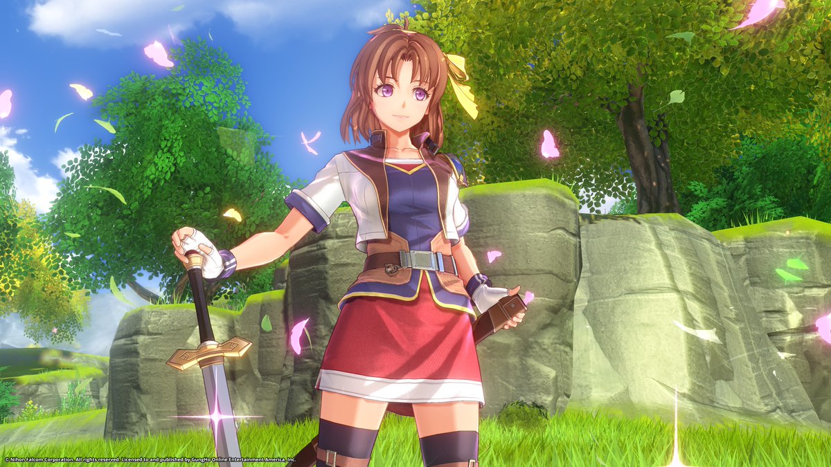 GungHo_America's tweet image. Brand-new screenshots for a brand-new adventure! 📸

Your unforgettable #Trails2ndChapter journey begins with this first look at Estelle alongside some new and familiar faces. How excited are YOU to return to the Liberl Kingdom? 🤩

Learn More: loom.ly/fEbumEk