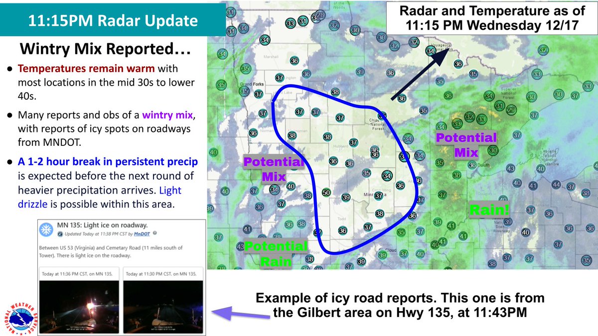 NWS Duluth tweet media