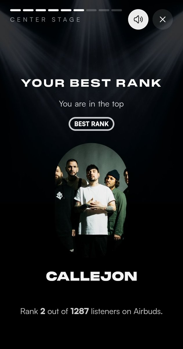 elcopollo's tweet image. day 4 of AirFest
stream Inner Space!!!!! also, damn Callejon top 2 of 1k+ airbuds users huh, @delicatexnature keep up 😂