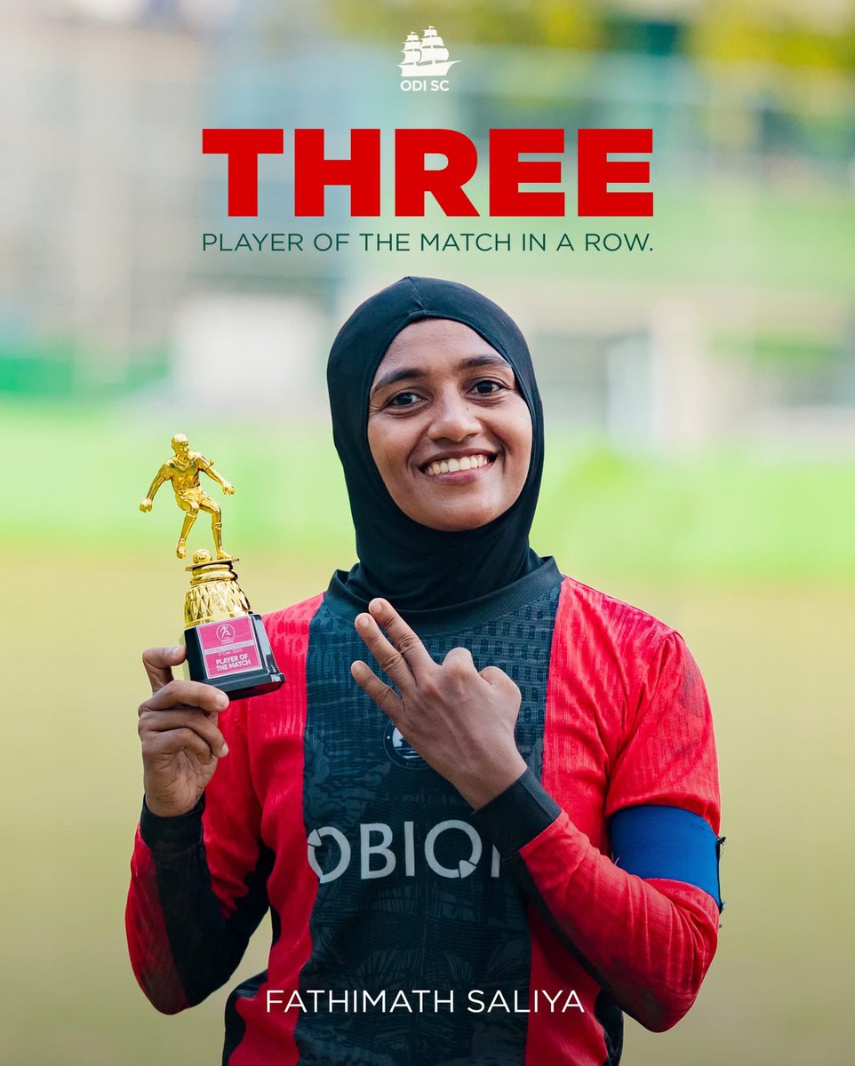 Three Player of the Match in a row. Different level. 🔥