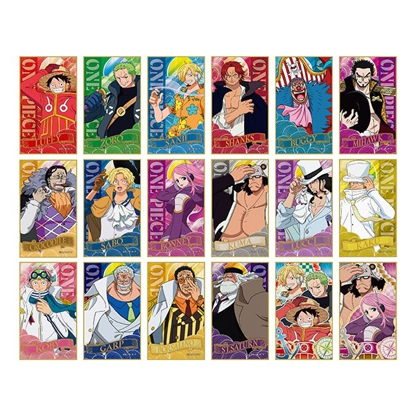 アニメイトオンラインで予約開始！ ワンピース 華絵札色紙コレクション