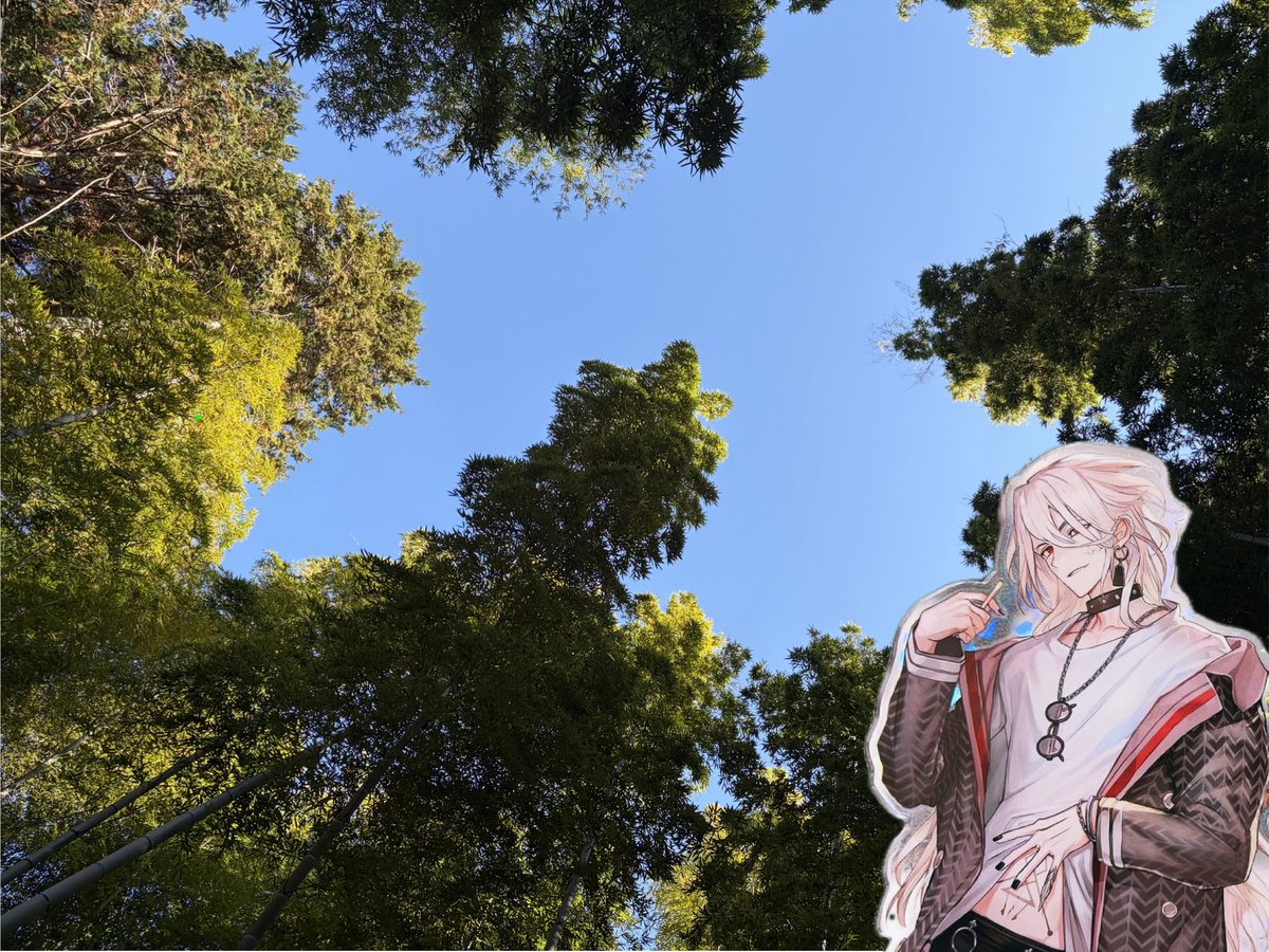 紫音は合成なんだけど、背景も紫音も綺麗