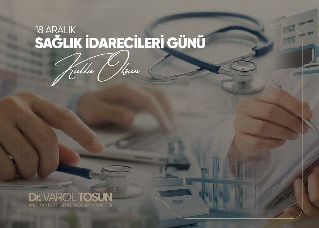 Tıbbi ve/veya idari olarak sağlık kurum ve kuruluşlarında yönetsel görevlerde bulunarak emekle fayda üreten tüm sağlık profesyonellerini kutlar, şükranlarımı sunarım.
#SağlıkÇalışanları #SağlıktaKalite #SağlıkYönetimi #18Aralık