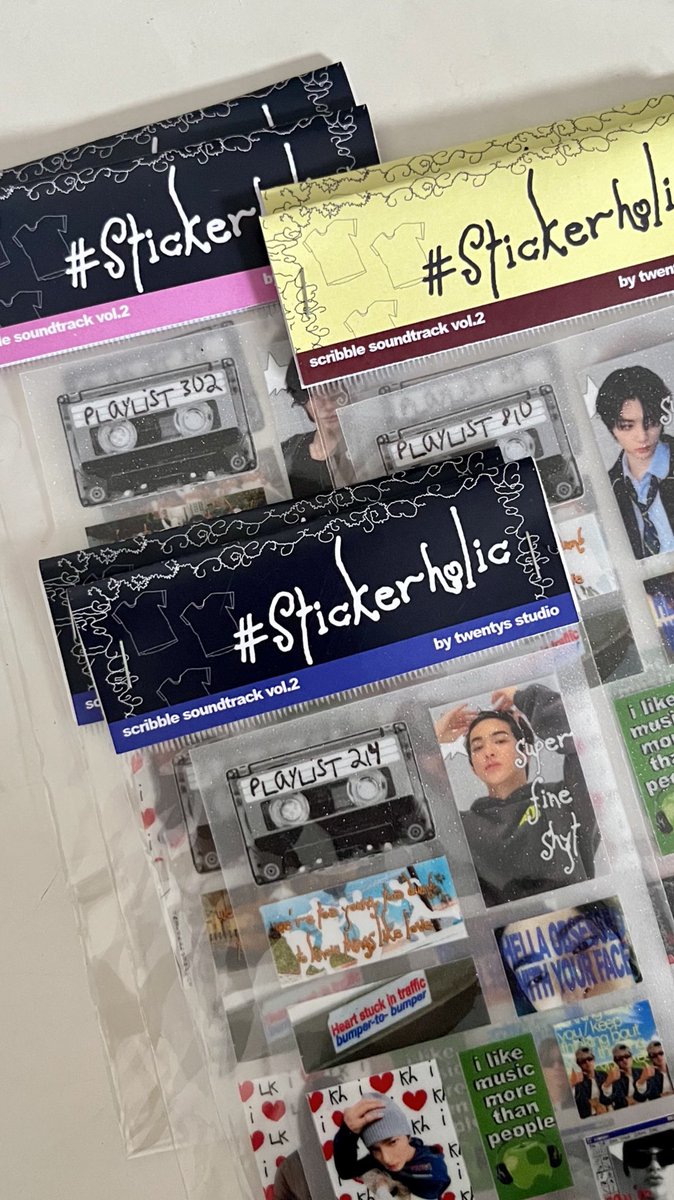 scribble soundtrack befoOre &amp; aftErr 
#stickerholic 🪩🎧