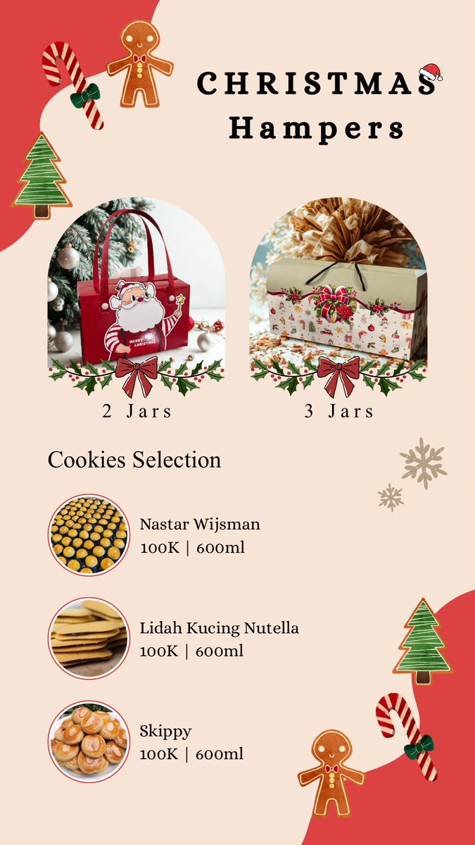Cheorin1's tweet photo. Halo!! Untuk dom Medan yang lagu nyari hampers buat natalan boleh banget ya pesan di aku 🙌. Penggunaan bahanny semua premium ya. 

DM aja ya buat tanya” ❤️ https://t.co/v69M5Zngzp