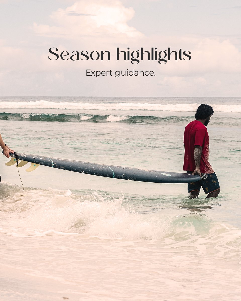 Beyond the typical surf spots, Fuvahmulah reveals a world of exceptional waves. Our unique location in the Maldives blesses us with consistent swells and the rare luxury of uncrowded breaks, perfect for every level of surfer seeking authenticity.