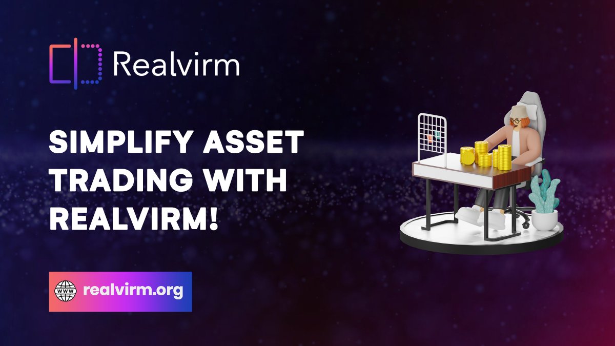 Realvirm's tweet image. ⚡️ Simplify asset trading with #Realvirm!

✨ Smart contracts automate rules, cut out intermediaries, &amp;amp; streamline delivery.

🔗 Trading RWAs has never been this efficient.

$RVM