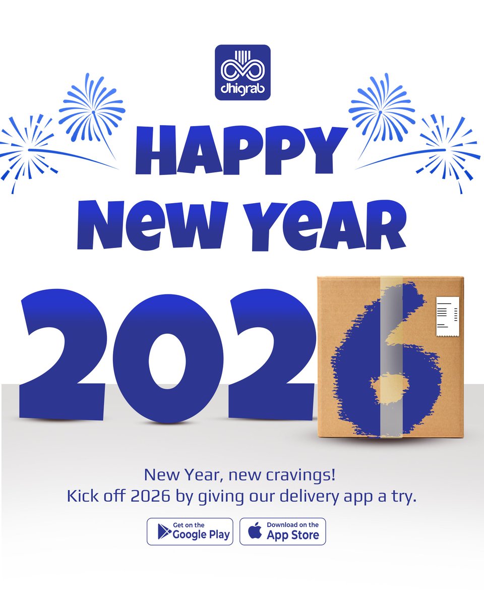 dhigrab's tweet image. Driving into the New Year with speed and trust.
Cheers to new beginnings with Dhigrab.
#Dhigrab #NewYearVibes #MovingForward