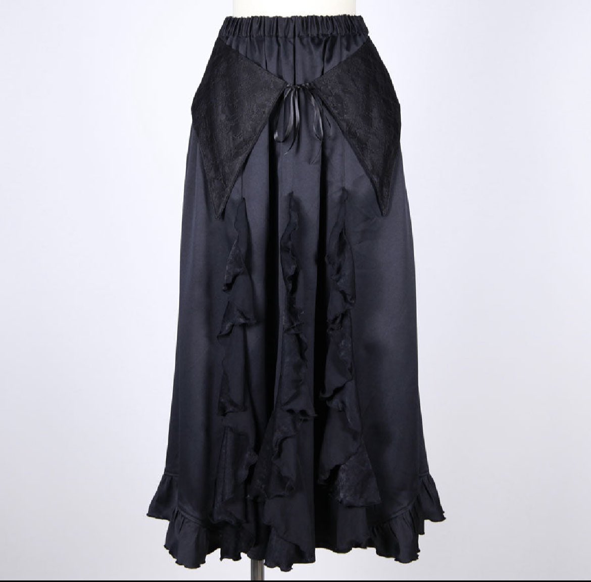 h.NAOTO 2026年新作発売予定》 【Gothic Ruffle Wrap-Style Flared