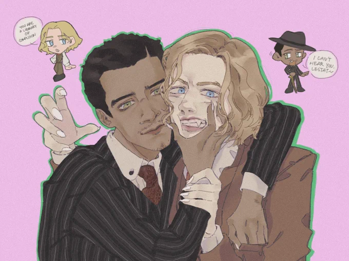i just finished the yaoi vampire show again #iwtv #loustat