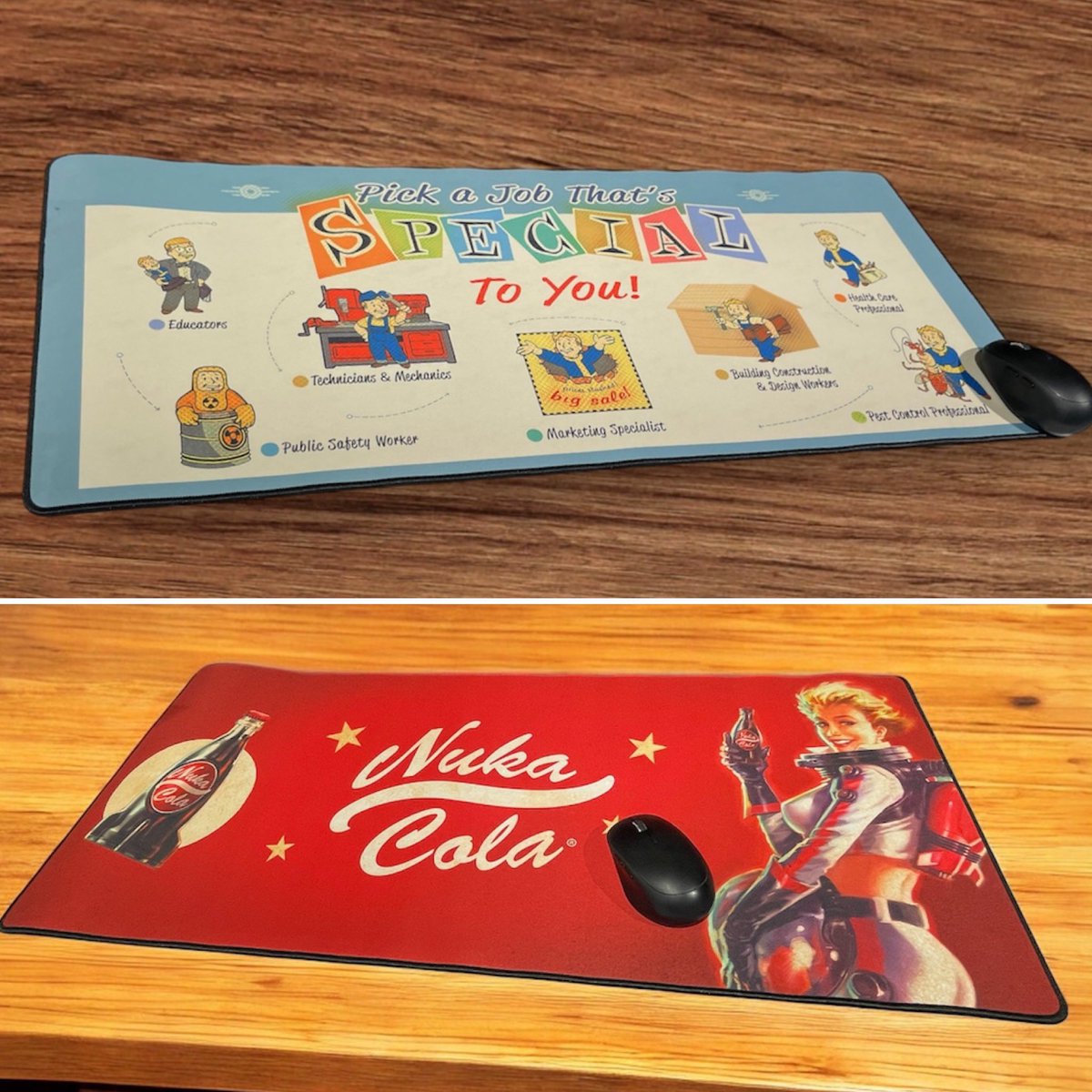 Fallout ゲーミングマウスパッド(SPECIAL) 📣再入荷🎊 #Fallout👍 ゲーミングマウスパッド(SPECIAL/NUKA GIRL