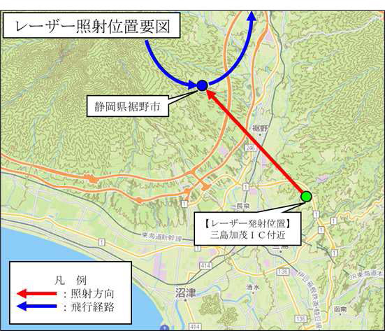 wingnews's tweet image. 陸自ヘリにレーザー照射
静岡・裾野市上空
jwing.net/news/103156