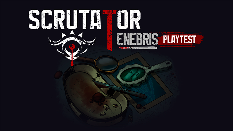 EmptyDieStudio's tweet photo. The Scrutator Tenebris Playtest is now available!

Request access on the Steam page and experience the opening content for free.
#indiegame #indiedev #gamedev https://t.co/v7VSouuIee