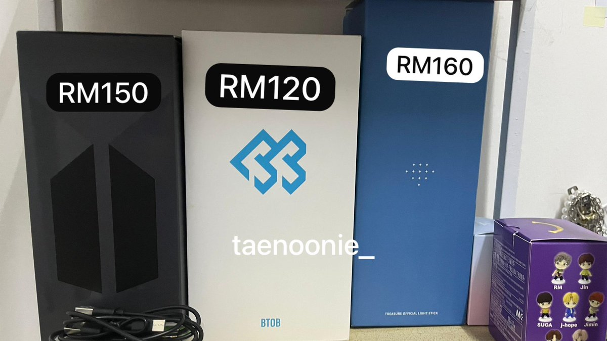 taenoonie_'s tweet photo. Hi hi! Wanna letgo some of my extra lightstick! All working well and macam baru (no decoration at all)
Negotiable and Prefer pick up but can also post to you.
Berminat can dm me ya🤍
#pasarENHYPEN #pasartxt #pasarTREASURE #pasarbtob #wts #pasarastro #wtb https://t.co/hxk0DPwm9c
