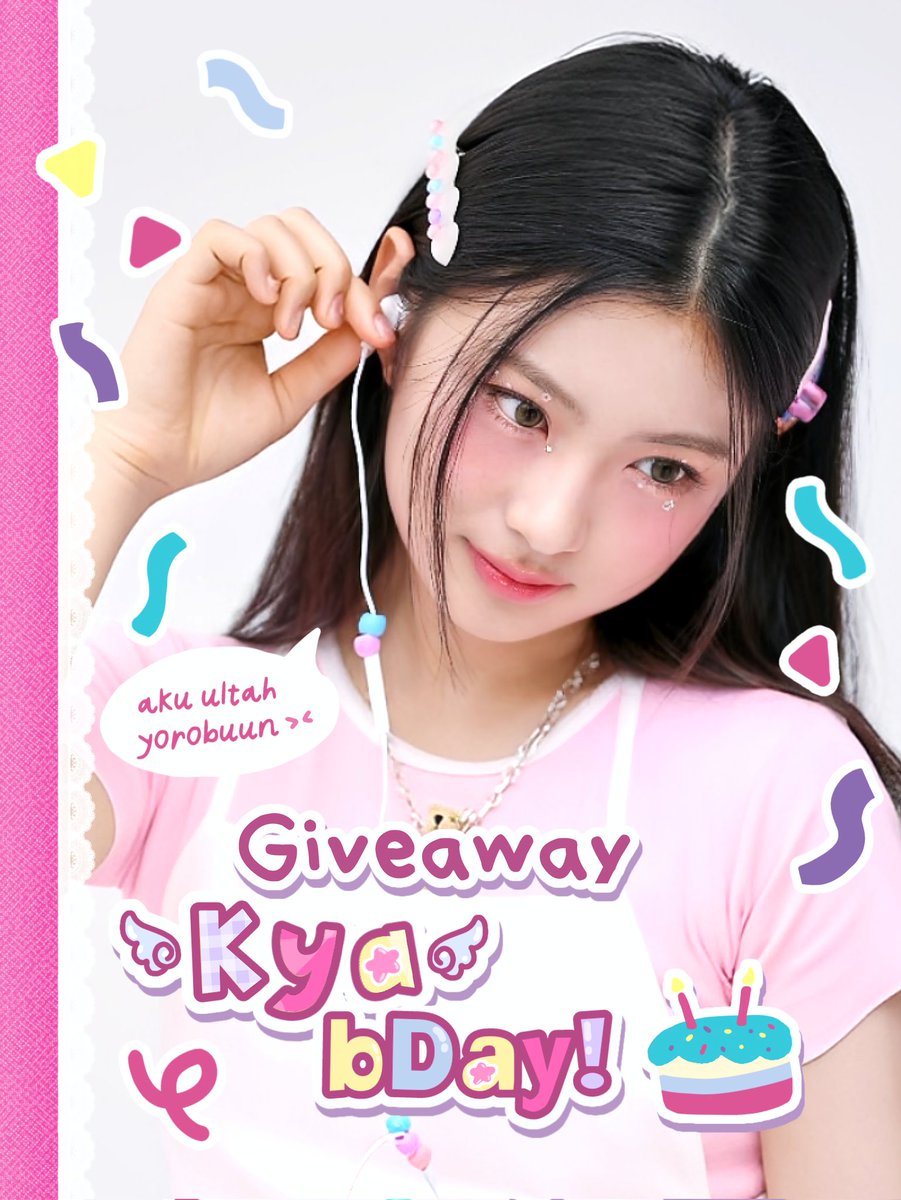 kayliesite's tweet image. Bantu repost, arigatou ;3 #zonauang 
⠀ ⠀⠀
 ⠀ 🍈💬 . . Spesial ulang tahun salah satu museku, Kya KiiiKiii 🧁🩷 aku mau GIVEAWAY saldo u/ 2 orang &amp;amp; 4 free slot layout! __&amp;lt; cek thread ini!

💭 Reply wish
🗓 End: 20 Dec 2025