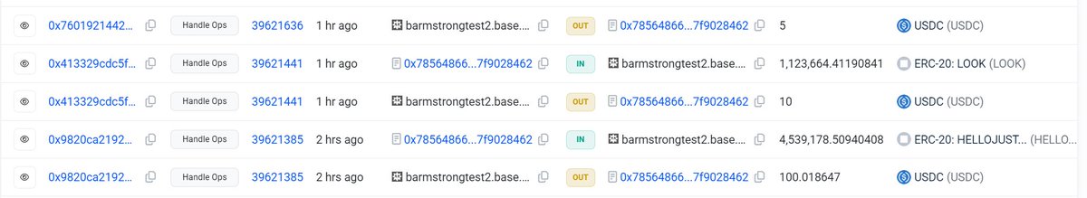 0x9f6cc2da6d51912b69719f9a040f2978e4448e21
说是光头买了，我核实了一下确实有记录
0x2b886875d17c51b3cde74623d06e315f2994fa64这是他的地址，持仓0.45%