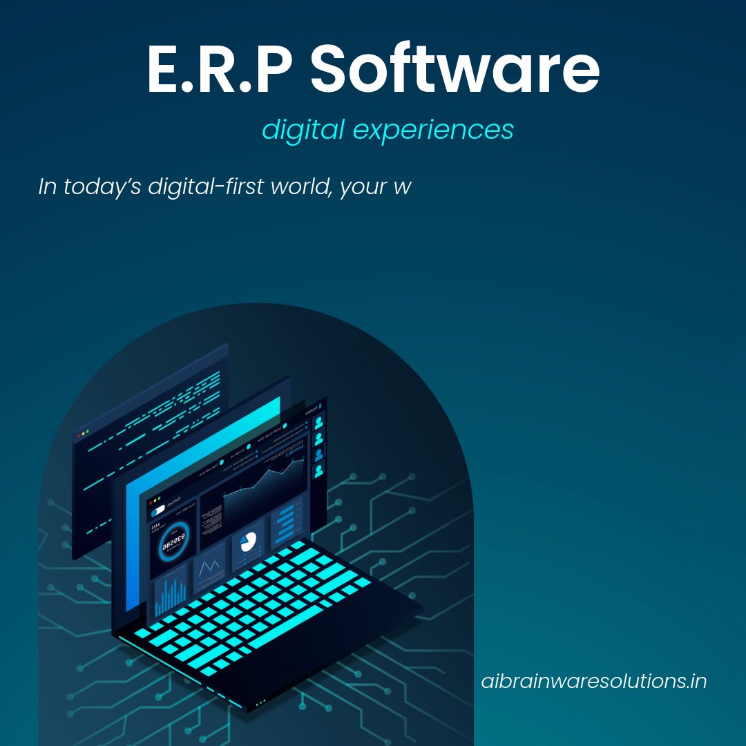 Deepan1710's tweet photo. AI Brainware Solutions: Engineering intelligent ERP software that transforms complex business data into seamless operational excellence

#aibrainwaresolutions #informationtechnology #artificialintelligence #erp #softwaredevelopment #dataanalytics #Businesssolutions #reportingtool https://t.co/ZfYkdOKlnZ
