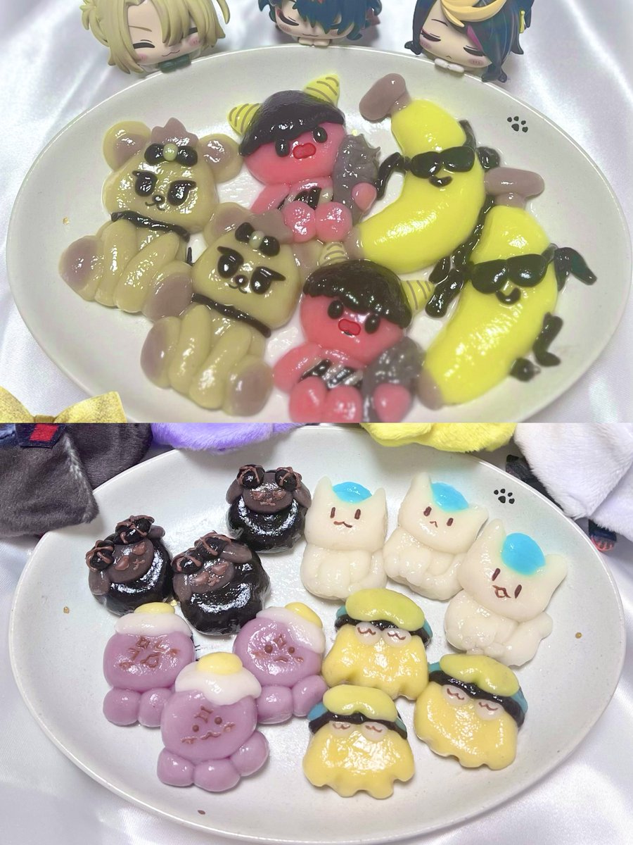 u_Nehachi_o7's tweet photo. MASCOTS SHIRATAMA🍡
この1年弱でEN1~5期作った!
※卒業ライバーあり、graduated livers included🌹👻🐑
#LazuLight #OBSYDIA #Ethyria #Luxiem #Noctyx https://t.co/BtMeDg5BE4