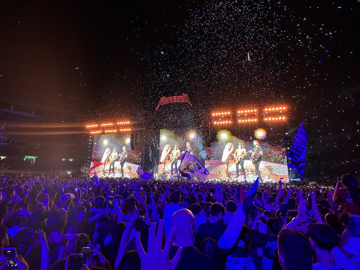 Otra noche épica, otra noche de Airbag