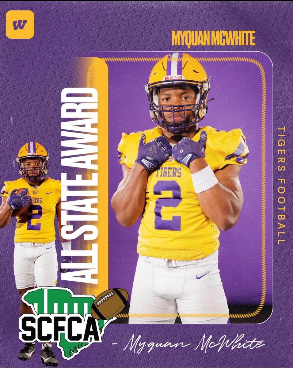 QuanMcWhite_'s tweet photo. Beyond Blessed To Make All State as an Athlete! #AGTG ✞ @AUTrojansFB @CoachMTMartin @bobby_lamb @WHSTigers_FB @BDunnsports https://t.co/zA2VVJN8yd