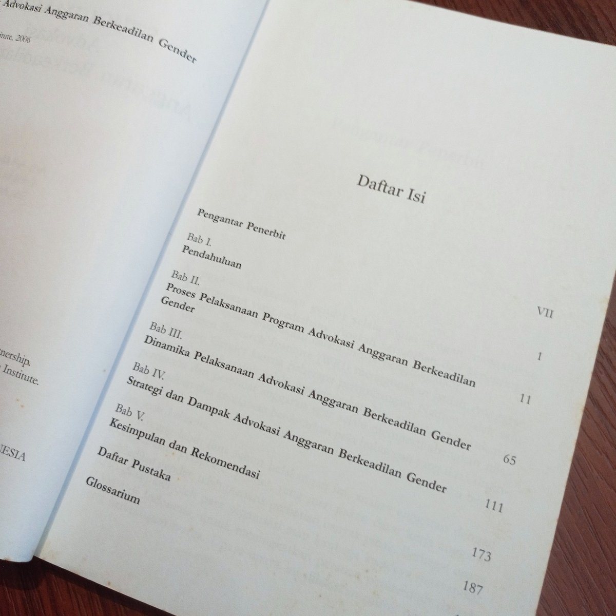 Studi Dampak Advokasi Anggaran Berkeadilan Gender" yang diterbitkan oleh Women Research Institute (WRI). 

Tahun 2006
197 halaman 

Harga 20.000
Minat?
Cara Order silakan
✓DM or Klik link WA wa.link/77v7j8