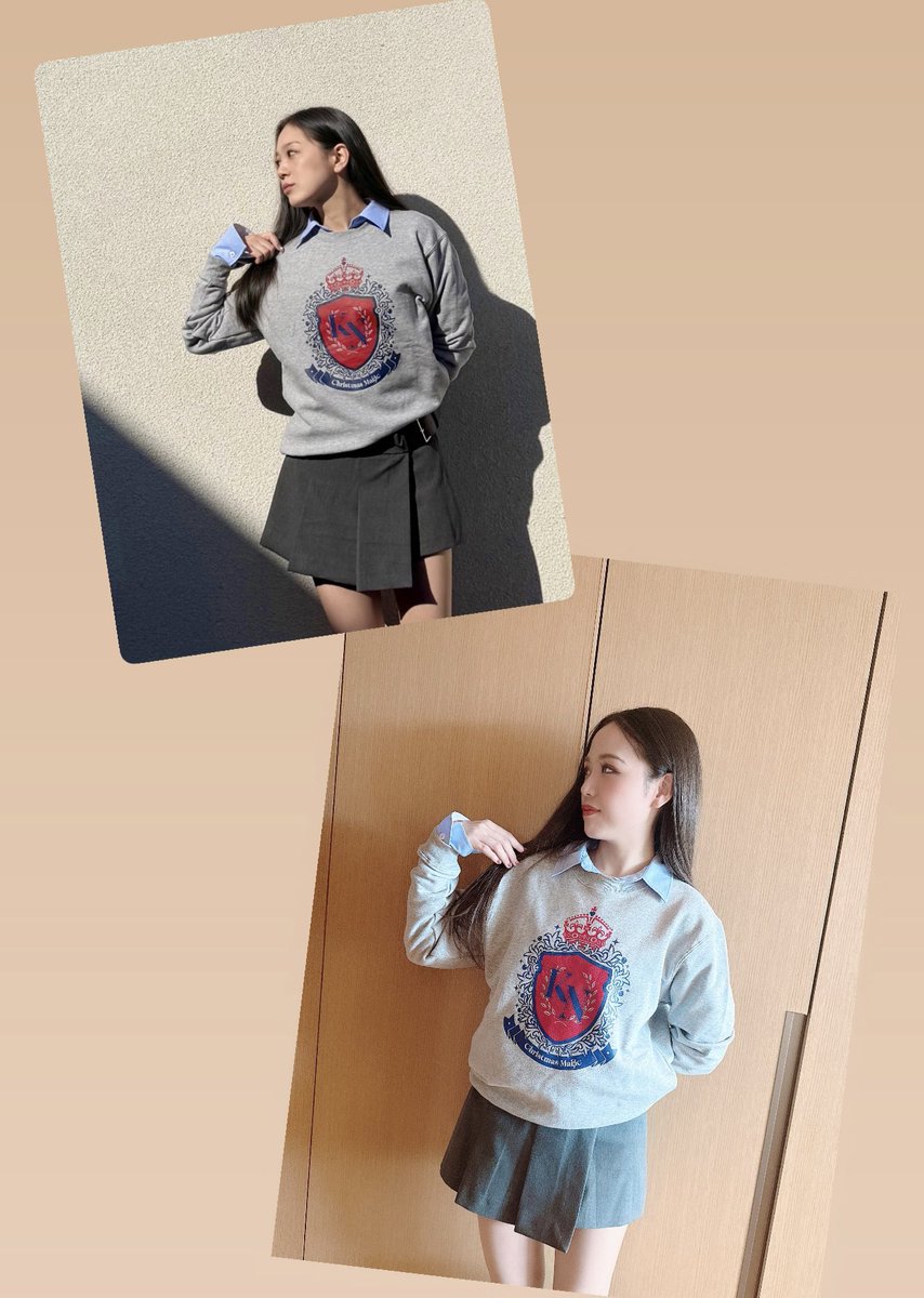 𝑪𝒉𝒓𝒊𝒔𝒕𝒎𝒂𝒔 𝑴𝒂𝒈𝒊𝒄 2日目🎄🎅🩷 今日はグレー🩶髪の毛は