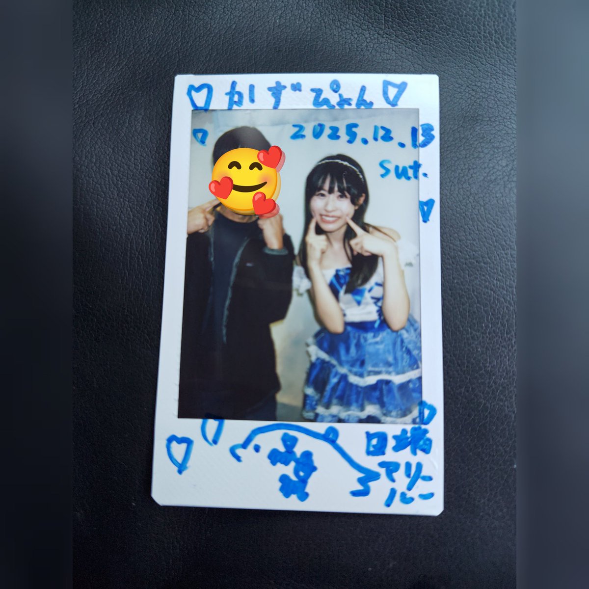 2025年12月13日(土) LIVE with Marie!!(東京、田端)🥰初チェキ💙初めて