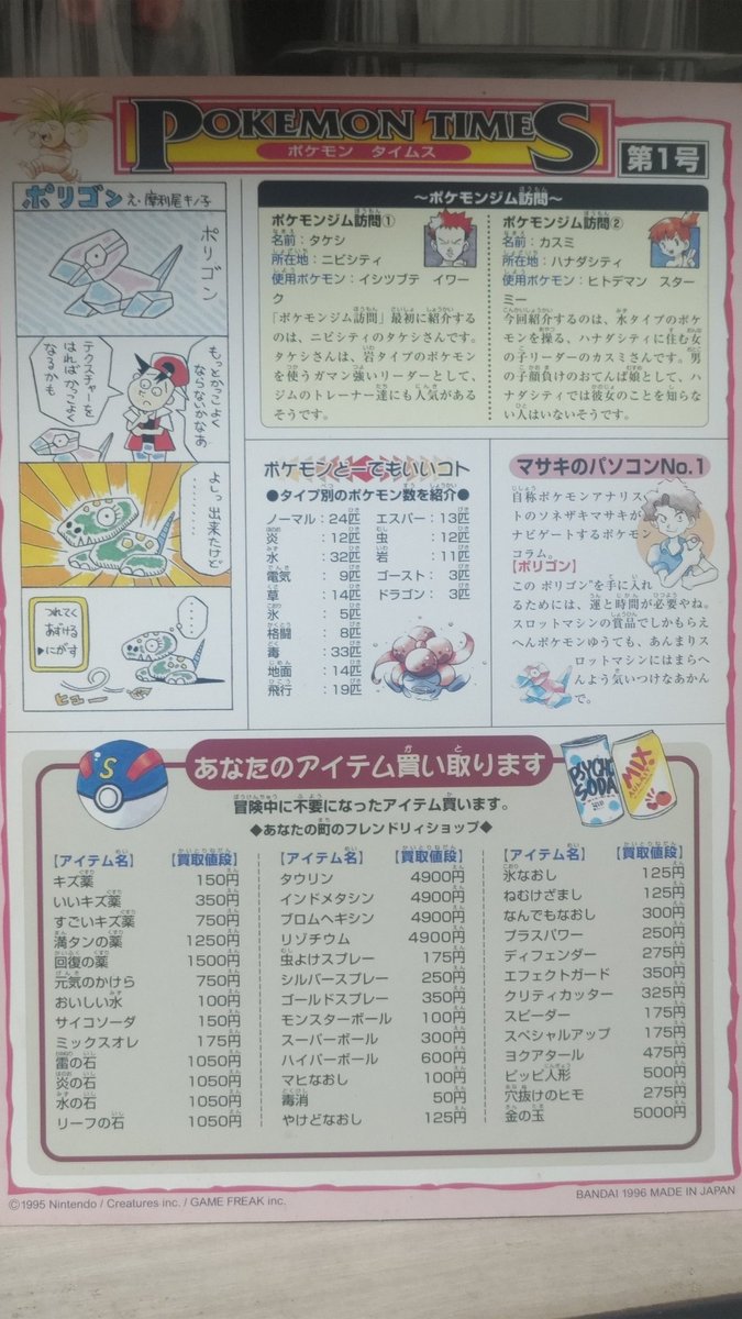 ポケモンのジャンボカードダスだったかな 状態はまぁまぁだったと思う