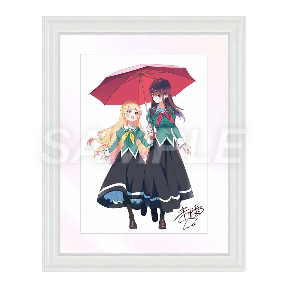 ··· #百合姫展 グッズ紹介 ··· ◾️A4キャラファイングラフC：未