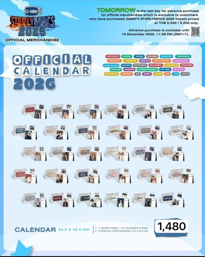 kravixstudioph's tweet photo. [PH GO] GMMTV STARLYMPICS 2025 | OFFICIAL MERCH

📅 DOO: Dec 18, 2025
📦 DOP: PAYO
🚚 ETA: After Christmas/Early January

❌RANDOM CARDS 

LSF &amp; PF payable once onhand

💬 Comment/DM to order
wts wtb lf gmmtv starlympics official merch

#KRAVIXPH #GMMTVStarlympics2025 #GMMTV2026 https://t.co/CkKKpuVUz8