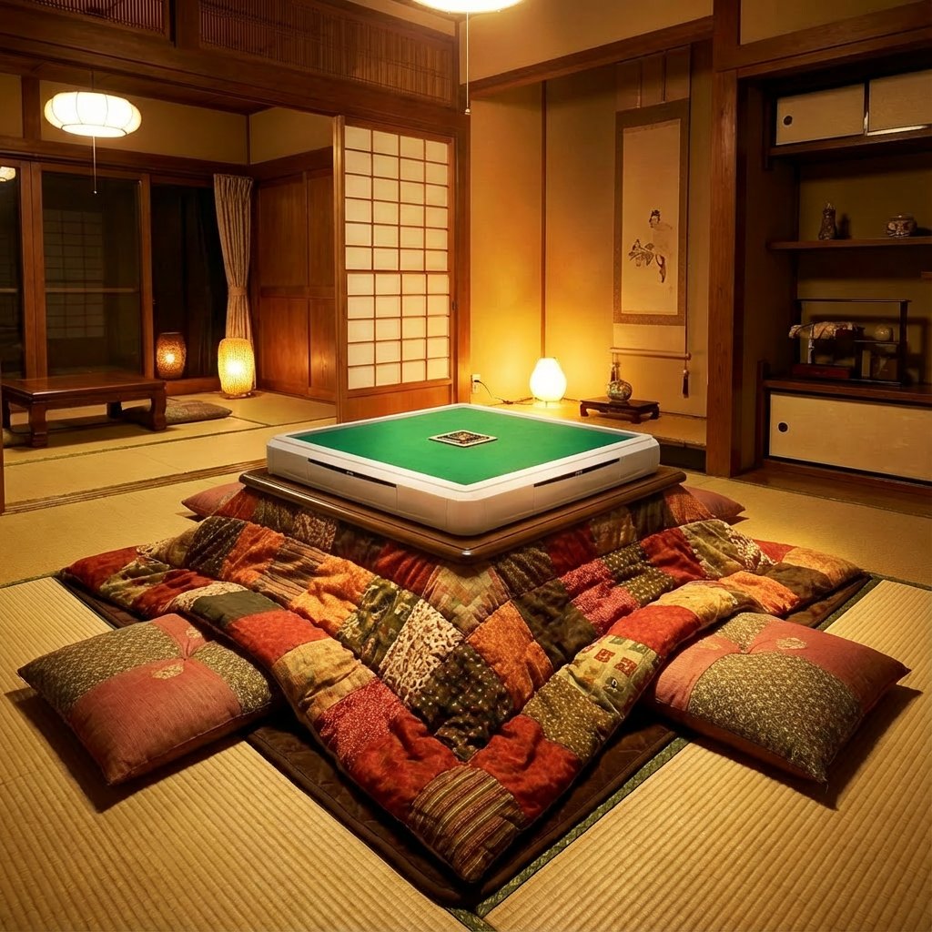 麻雀卓　こたつ こたつ板 麻雀 希少 麻雀台 麻雀マット こたつ天板 テーブル 冬はこれで