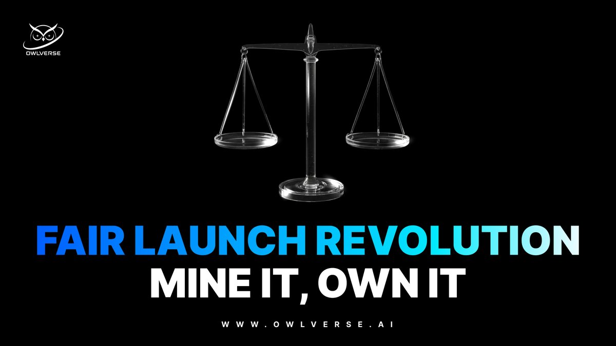 OwlVerse_E's tweet photo. Fair launch, enforced by rules.
When XBOX sales ≥ the planet’s initial Egg supply, the native token goes live on DEX automatically.
No presale. No private round.
Launch is driven purely by real mining power.
A real community launch, by design.
#Owlverse #XBOX #MiningPower #OnChain