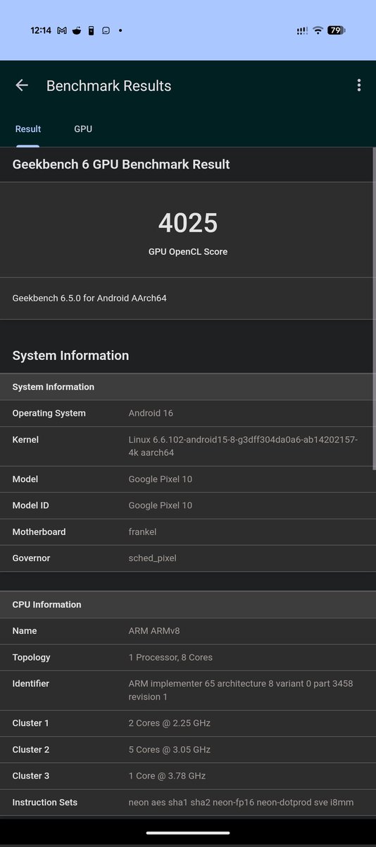 Kishore9196's tweet photo. Geekbench score of #Pixel10 After and Before Latest Android QPR3 Beta 1 update. The Lates driver is giving around 10% Improvement over the previous driver.

@AndroidAuth @androidcentral @MishaalRahman @madebygoogle https://t.co/afJuvRbU89