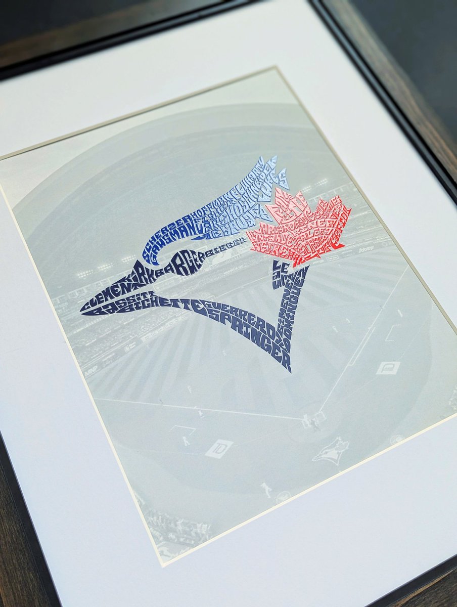 markserrano416's tweet image. 2 teams, 2 very different lettering approaches.

The Blue Jays piece leans into Fillmore-inspired lettering, using the type itself to fill the composition.

Dodgers: I pulled inspiration from the classic Dodgers wordmark &amp;amp; 
Mr. Cartoon’s Chicano-influenced lettering script.
