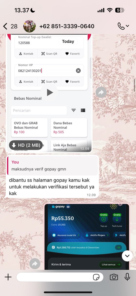 ilyraan's tweet image. ⚠️ HELP RT AND SHARE ⚠️
agar tidak ada korban lagi

SPILL SCAMMER JASA CONVERT SALDO
COVERT MASA HARUS AKTIFIN FITUR PINJAM SIH??
acc x @meysxc
no wa : +62 851‑3339‑0640 an Meyy gestun

 -&amp;gt; awalnya aku lagi nyari jasa convert di X, lalu nemulah akun dia, setelah aku ternyata