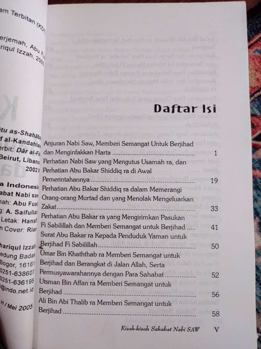 Kisah-kisah Sahabat Nah saw
dalam berjihad
Oleh , Syekh Muhammad Yusuf al-Kandahlawi

Tahun 2005 
220 halaman 

Harga 45.000
Minat?

Cara Order silakan
✓DM or Klik link WA wa.link/77v7j8