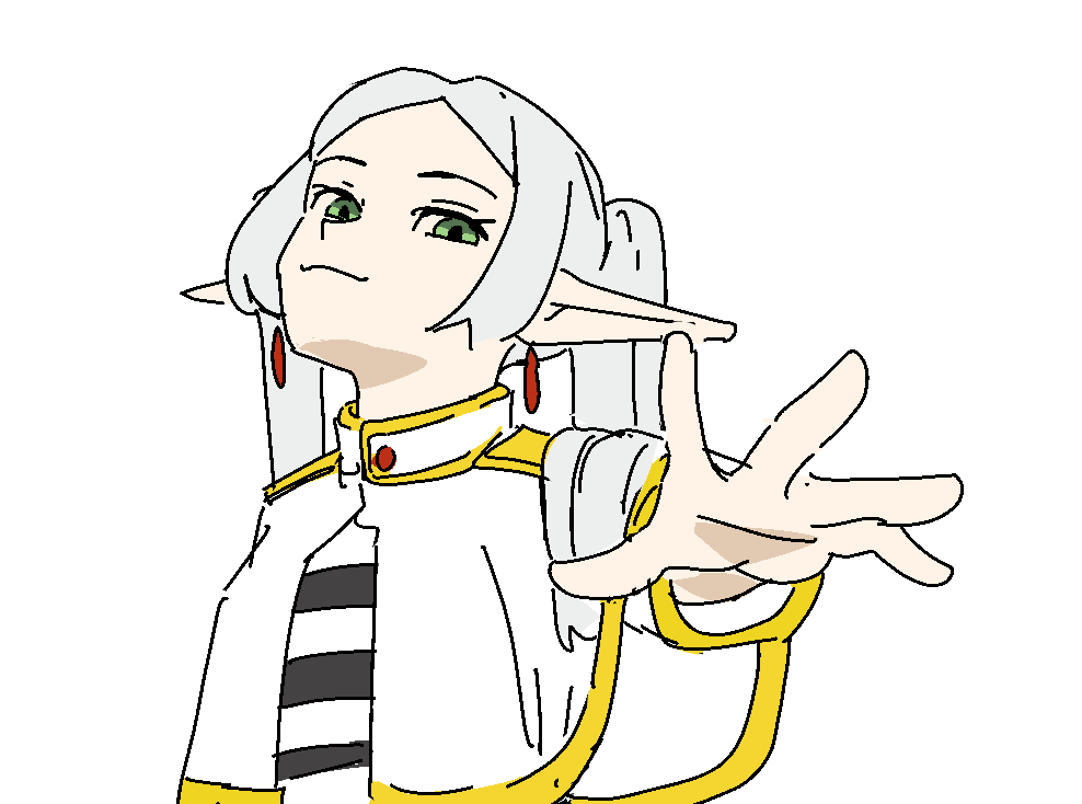 ChaiTaes's tweet photo. Missed the last frieren train https://t.co/b7a0EQtYXn