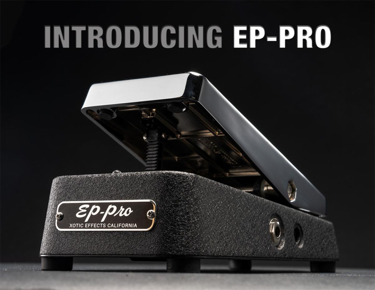 PCI_JAPAN's tweet photo. Xoticより新製品EP-PROが発表になりました！
EPの回路を更にパワーアップされ単なるブースターでは無く、詳細なトーンシェービングと、
多用途な音量管理を可能にするプリアンプ兼ボリュームペダルへと進化しました！

日本へはNAMM後の2月入荷予定！
#EP #Xotic

https://t.co/SWLh90Jxzo https://t.co/SZD1AFMDqs