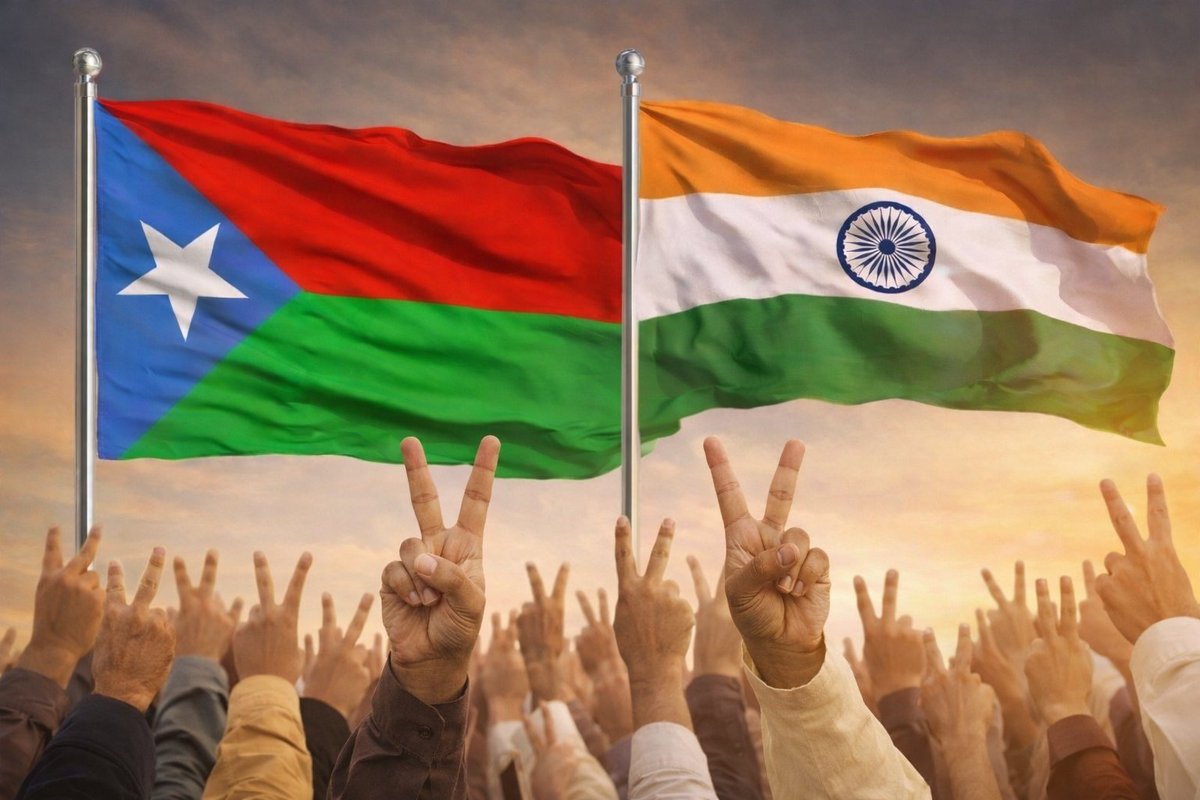 The moment has arrived. History is calling.

The Yuddha of Bharat and Balochistan has begun  and 2026 will witness history in the making.

The coming year will unveil groundbreaking achievements born from courage, unity, and an unbreakable will for justice.

We believe with