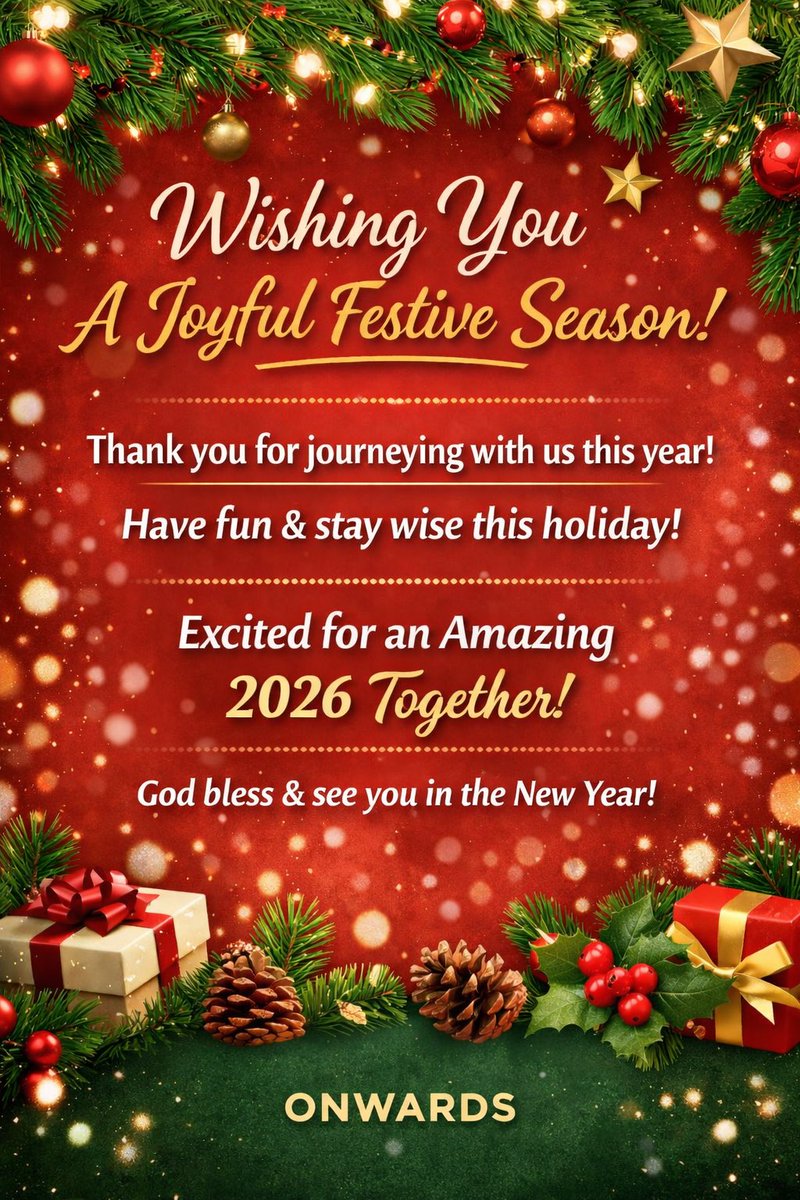 Grateful for every entrepreneur who shared the journey with us this year.

Celebrate, rest, and recharge — the work continues beyond the holidays.

Looking ahead with faith and excitement for 2026.
Onwards. ✨#Entrepreneurship #MentalHealthMatters