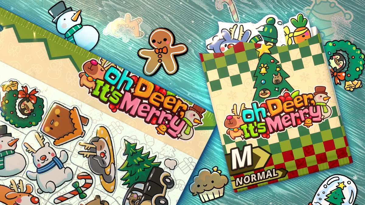 The Ho-ho-holiday update is here 🎅
From all of us at Lykke Studios, we are sending you love, coziness, and puffy stickers ♥️🦌
Join the fun!
apple.co/4iRevlN
<a href="/AppleArcade/">Apple Arcade</a>