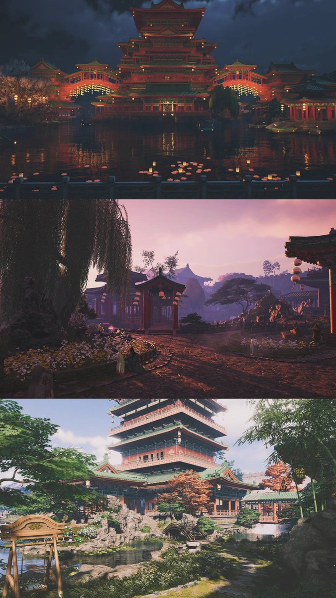 WWM has been eating my time but damn I give it all for these view 

#WhereWindsMeet