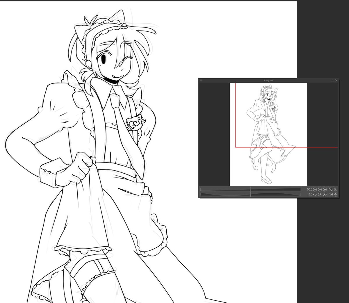 working on smth 