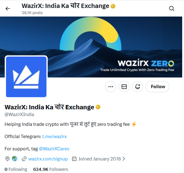 gulairdrop's tweet photo. @WazirXIndia https://t.co/cnQw7qiahC