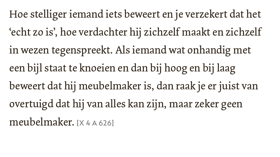 Søren Kierkegaard, 1852