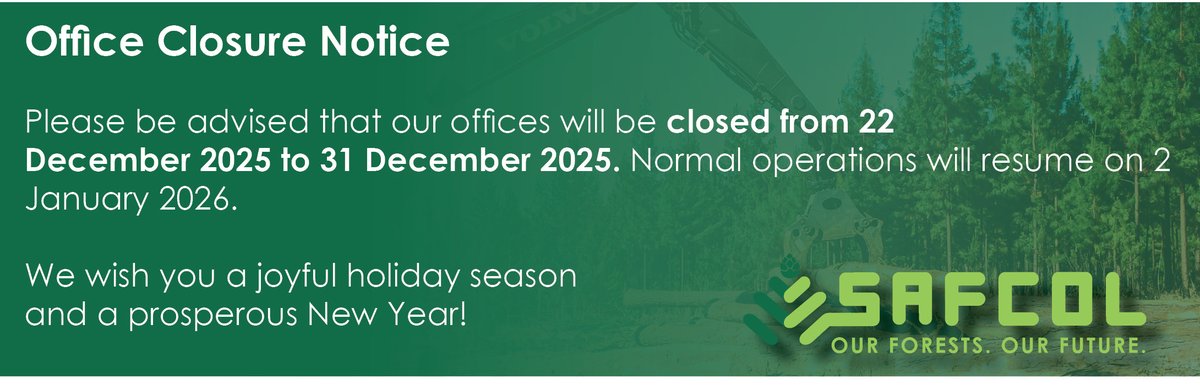 Our offices are closed for the festive season, but we’ll be back and ready to reconnect on 2 January 2026.
Wishing you a joyful, safe, and restful holiday! See you in the new year!